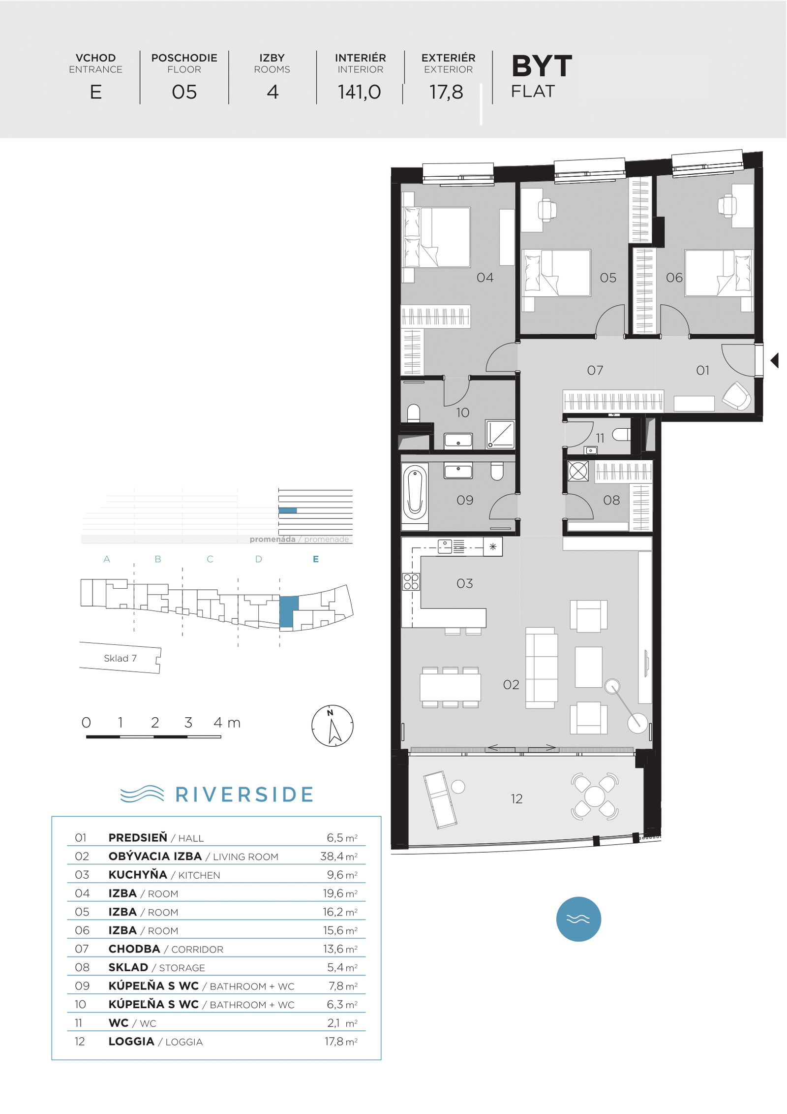 EAC 19-005 Podorysne listy Riverside E5